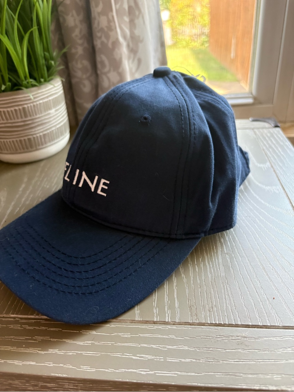 FASHION Navy Logo Baseball Cap - Picture 5 of 9